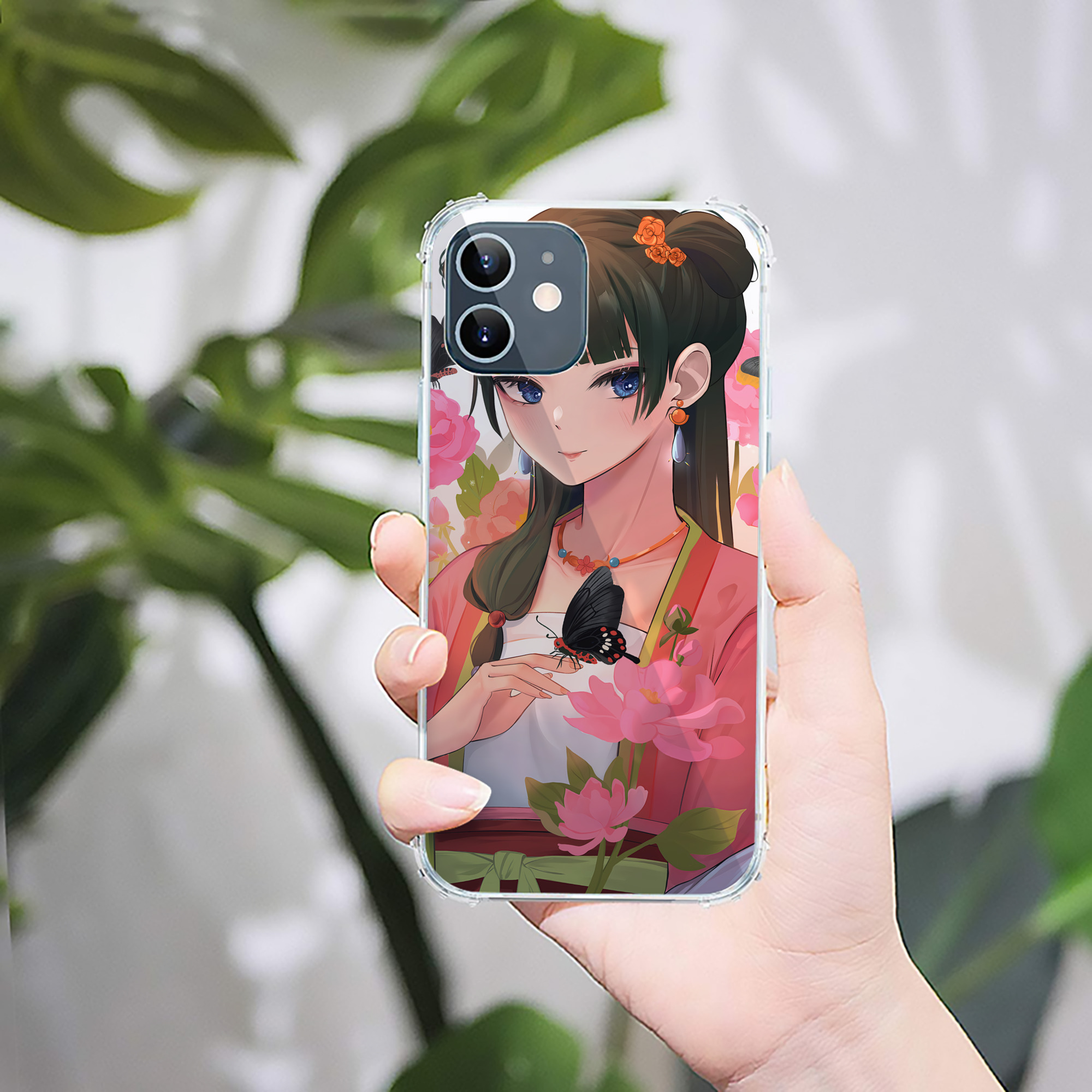 （画像用） 薬屋のひとりごと The Apothecary Diaries 【iPhone 12シリーズ対応】透明スマホケース（クリアソフトケース）